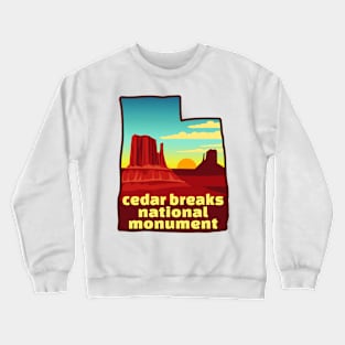 Cedar Breaks National Monument Utah Crewneck Sweatshirt